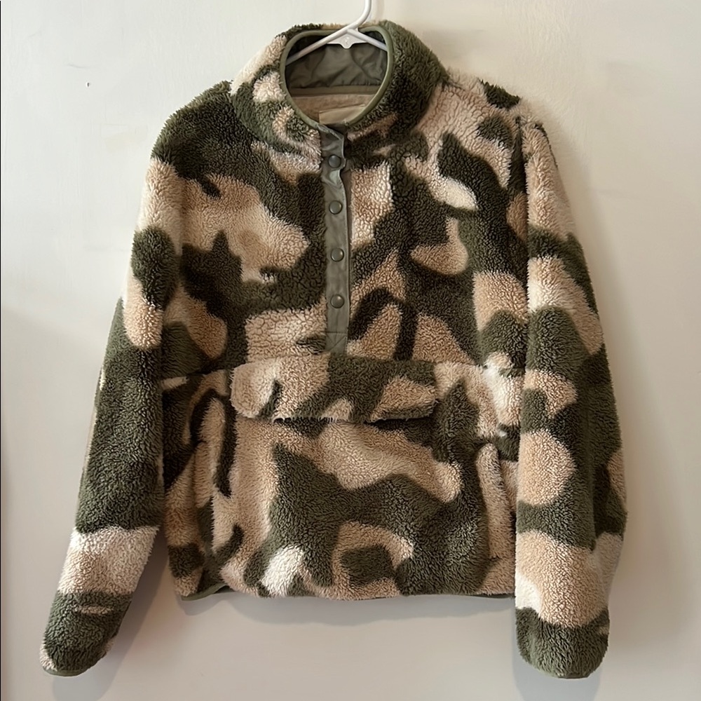 Thread & Supply camp print Sherpa M